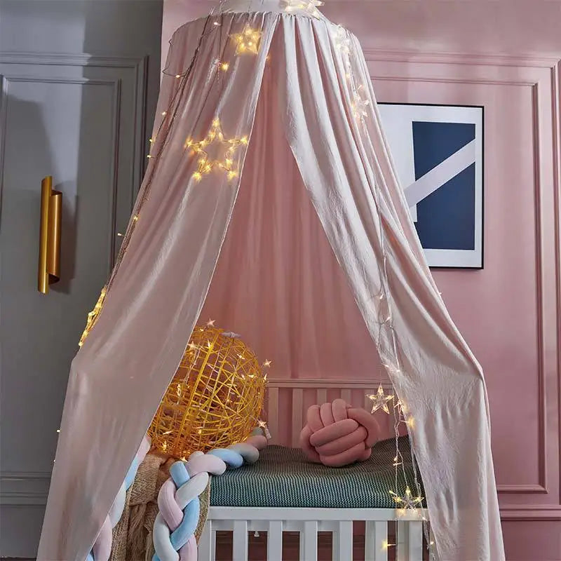 Princess Canopy Bed Net for Kids – Mosquito Protection & Dreamy Room Decor