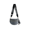Women's Checkered Multi-Function Crossbody Waist Bag