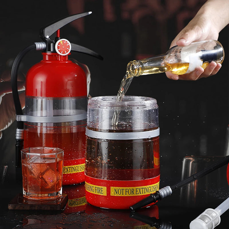 1.5L Fire Extinguisher Beverage Dispenser