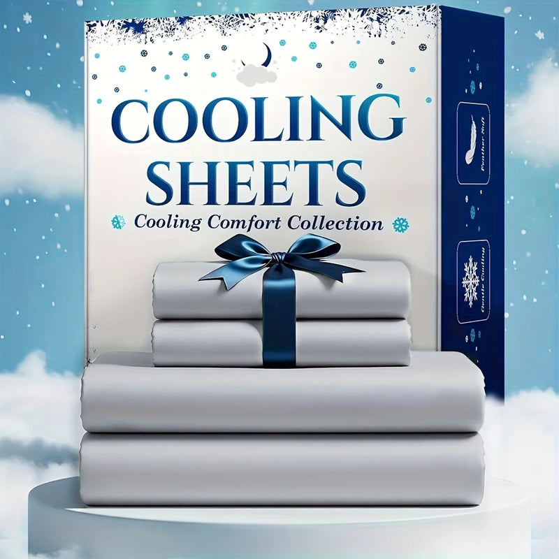 Cooling Bamboo-Blend Bed Sheet Set