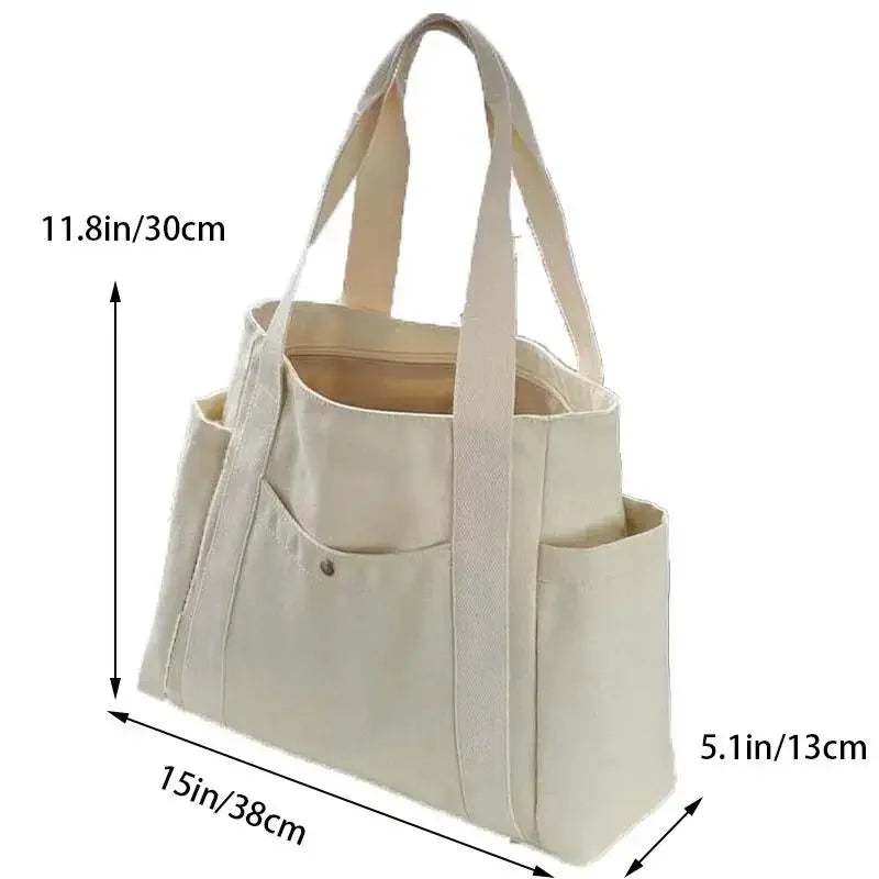 Large Canvas Tote Bag