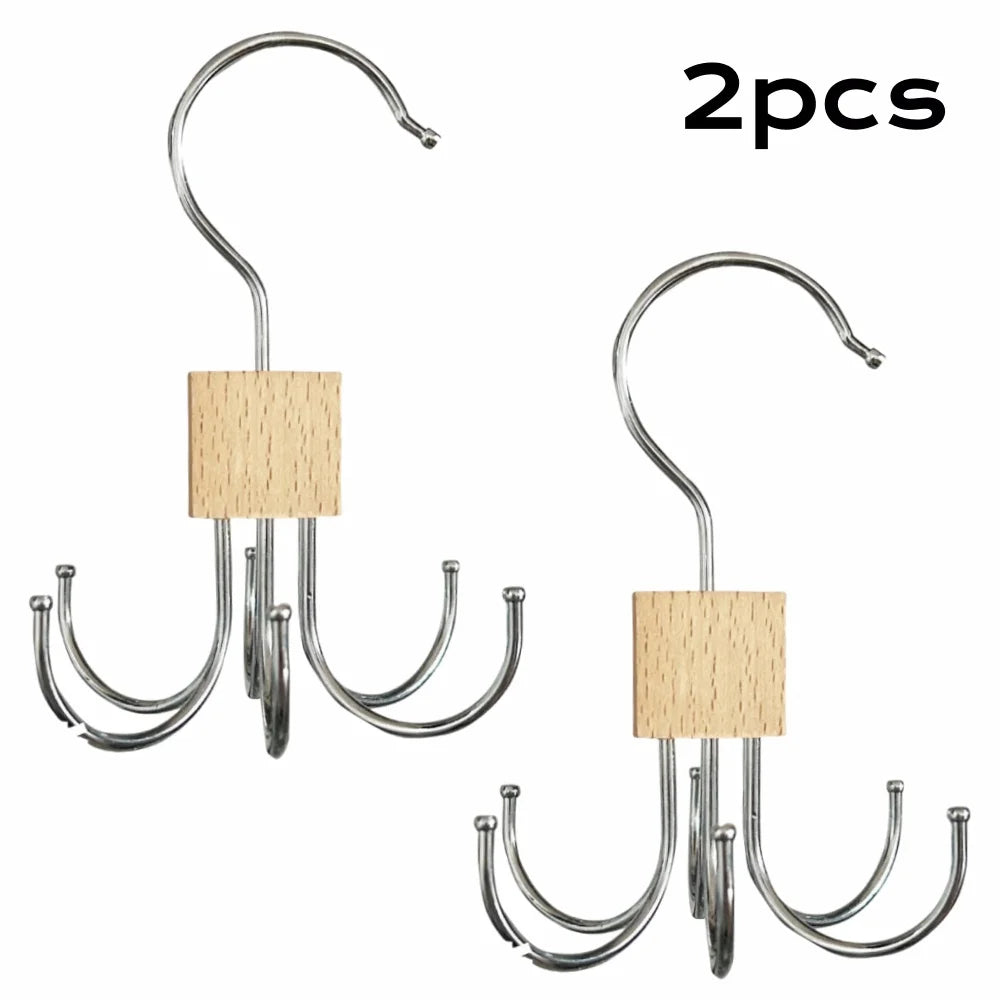 360° Rotating Multi-Claw Hanging Organizer