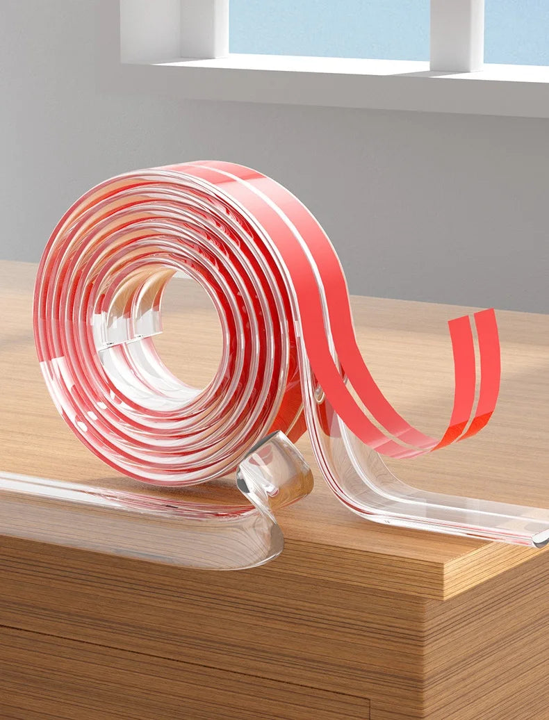 Transparent PVC Safety Strips for Furniture & Table Edges