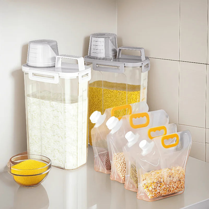 Airtight Food Storage Containers - Set of 4