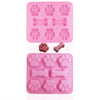 Pet Paw Print Silicone Mold Set for Baking and Treats