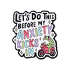 Cute Frog Enamel Pin with Sarcastic Quote