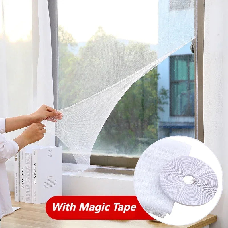 Self-Adhesive Invisible Window Screen Mesh