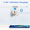 3-in-1 Fast Charging Station for Phone, Watch, and More
