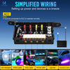 Wireless 4-Gang Switch Panel for 12V/24V Vehicles