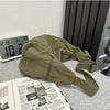 Cotton Canvas Crossbody Bag with Large Capacity