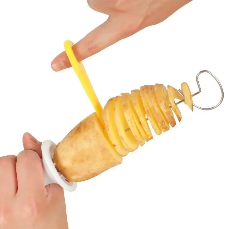 Spiral Potato Cutter & Vegetable Slicer
