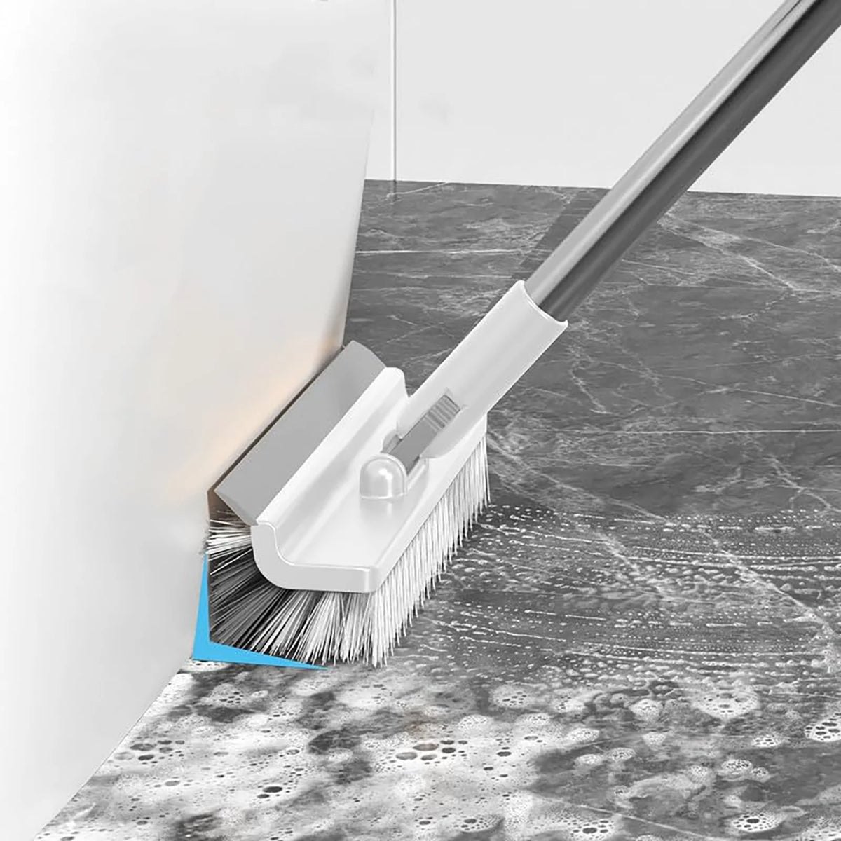 180° Rotating Hard Bristle Crevice Cleaning Brush