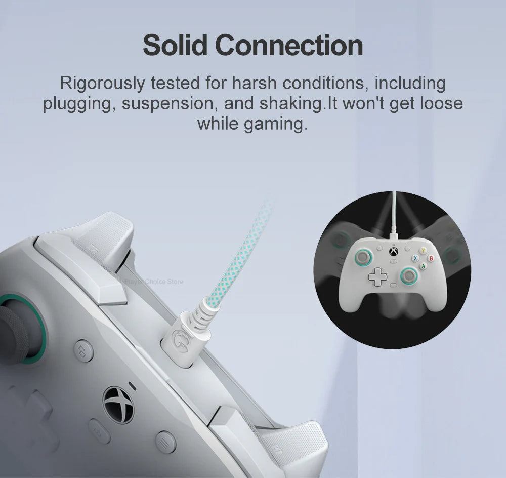 GameSir 3m Nylon Braided USB-C Cable for Controllers