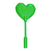 A bright green star-shaped contactless card payment wand.
