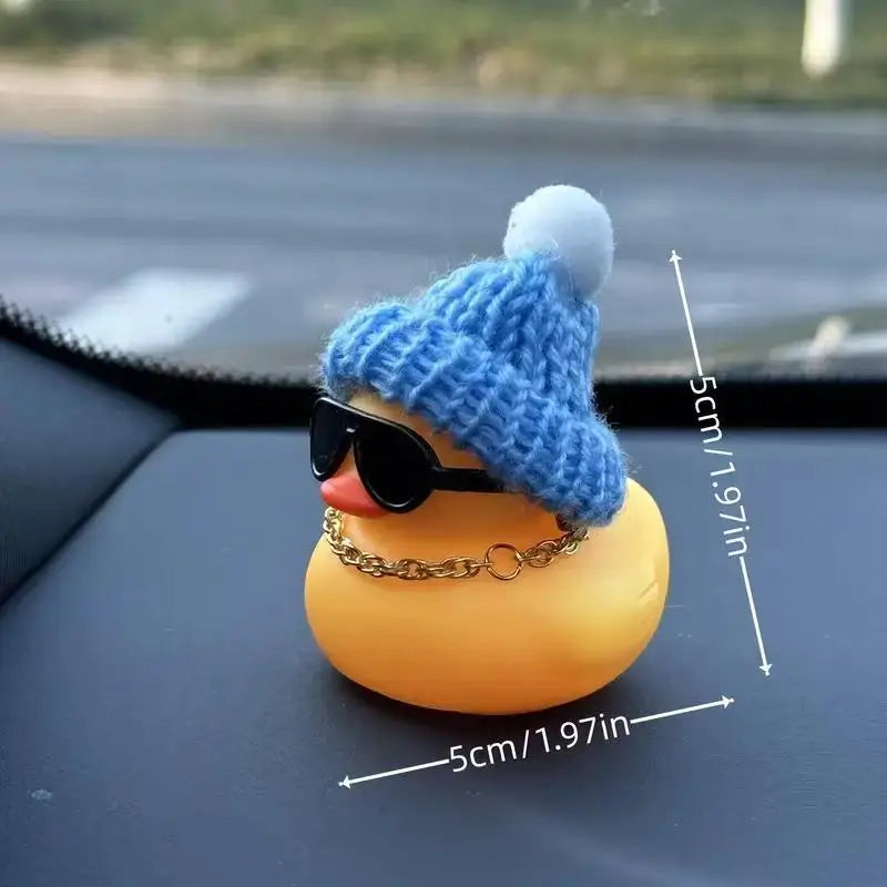Whimsical Rubber Duck Dashboard Decor