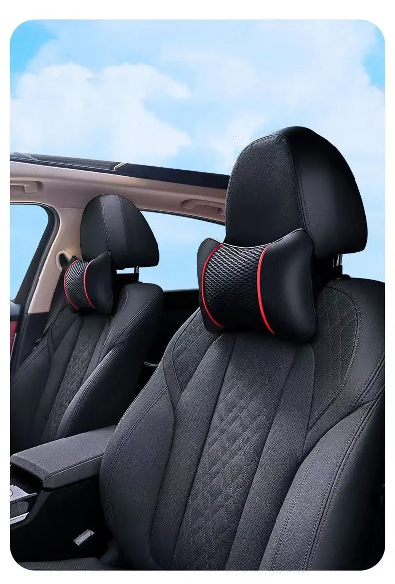 Ergonomic Car Headrest Pillow for Neck Support and Comfort