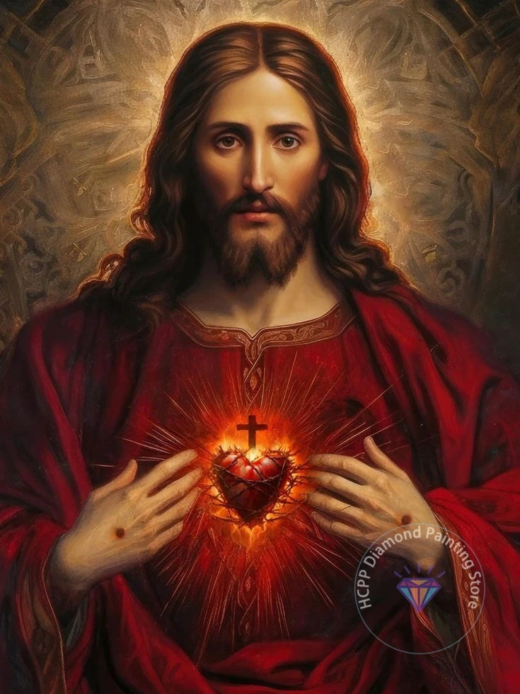 Jesus Christ Cross Diamond Painting Kit