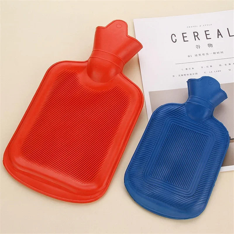 Classic Rubber Hot Water Bottle with Soft Cover