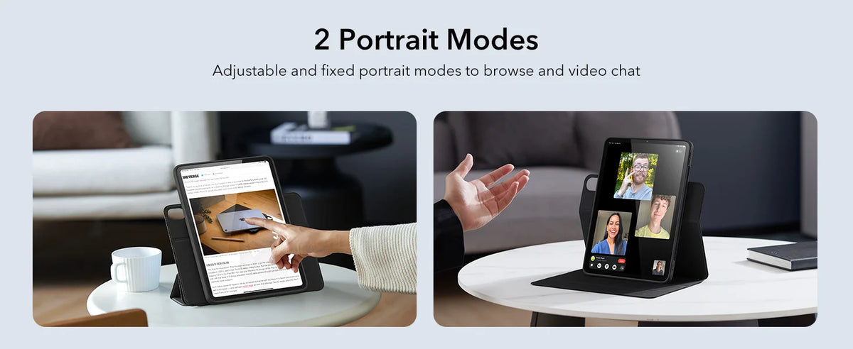 Magnetic Folio Case for iPad Air 11 Inch with Auto Wake/Sleep