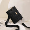 Quilted Chain Crossbody Bag with Adjustable Strap