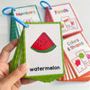 Early Learning Flash Cards for Kids – Colors, Shapes, Numbers, Fruits, Vegetables & Food