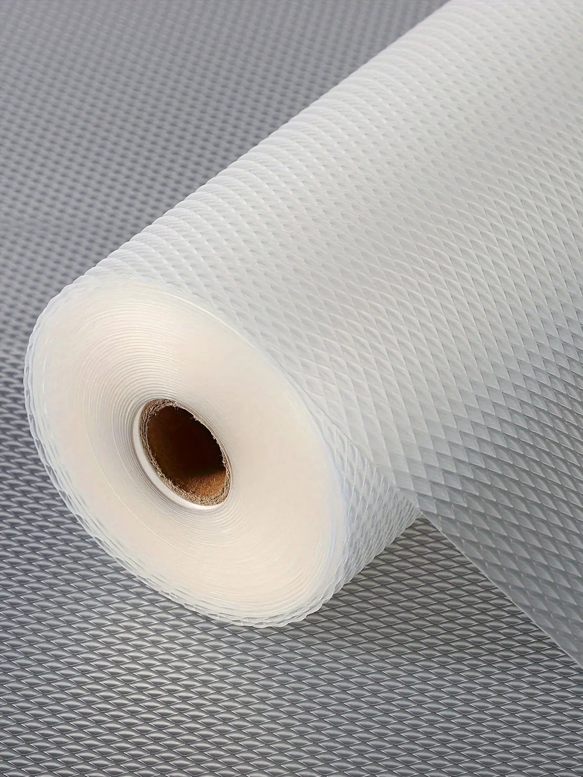 Roll of white EVA waterproof non-slip drawer and shelf liner mat