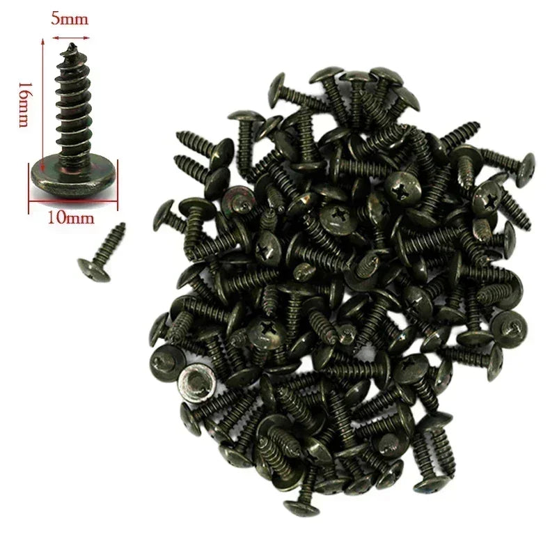 Self-Tapping U-Type Clip Fasteners with Screws for Vehicles