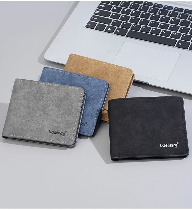 Minimalist Card Holder Wallet for Men with Multiple Slots