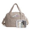 Expandable Travel Duffle Bag with TSA Toiletry Kit