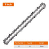 A 6 inch replacement chainsaw chain with a pitch number of 37, tool bit 18, and a length of 20cm.