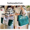 Snoopy Canvas Tote Bag with Crossbody Strap