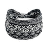 Bandeau Vintage à Motif Imprimé