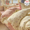 Washed Microfiber Duvet Cover Set with Pillowcases