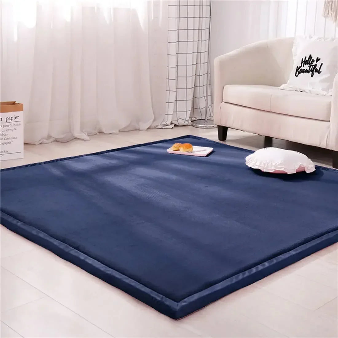 Ultra-Thick Cushioned Baby Play Mat with Modern Design