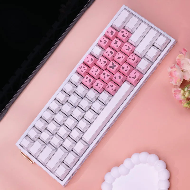 Butterfly Design Keycap Set for Mechanical Keyboards