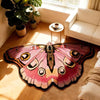 Butterfly-Shaped Plush Rug with Non-Slip Backing