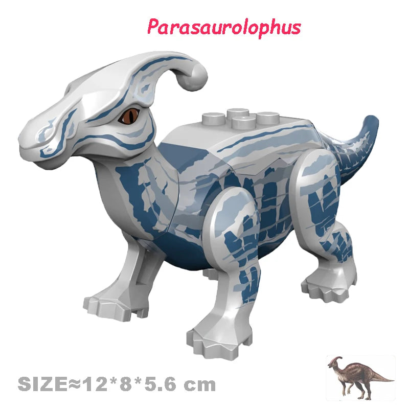 Jeu de Construction de Dinosaures Jurassiques