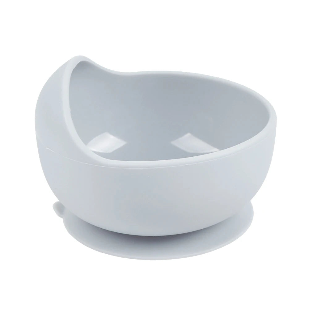 Baby Silicone Suction Plate and Utensil Set