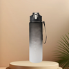 Motivational Time-Marker Water Bottle with Straw