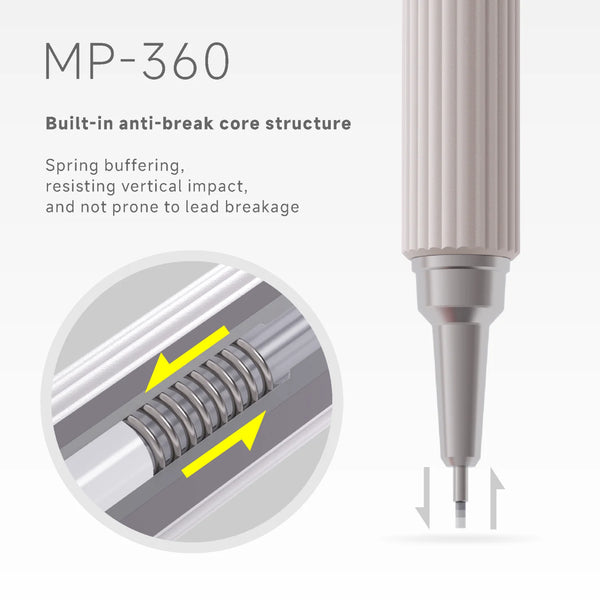 Metal Mechanical Pencil Set with Refills