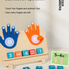 Wooden Finger Counting Math Toy for Kids