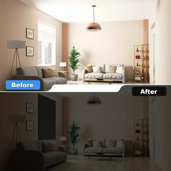 Self-Adhesive Blackout Window Film
