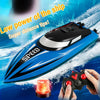 High-Speed Remote Control Speedboat with Double Propellers
