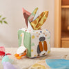 Montessori Cotton Pull-Along Sensory Tissue Box for Babies