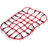 Red elastic roof rack luggage net for RC crawlers