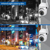 8MP PTZ Outdoor Security Camera with AI Tracking & Night Vision