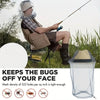 Extra Large Mosquito Net with Integrated Face Mask