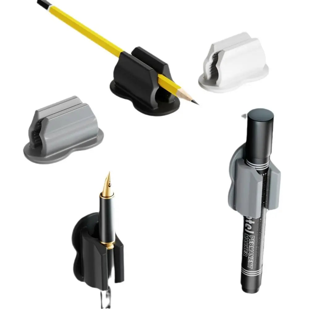 Self-Adhesive Silicone Pen Holder for Desk Organization