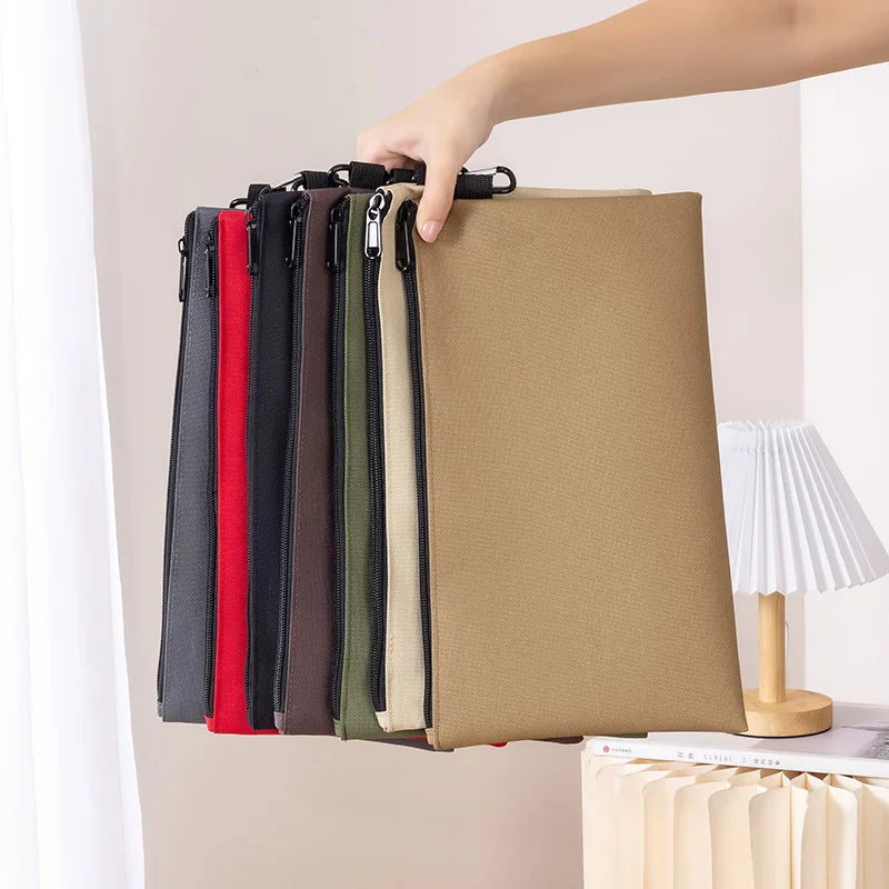 Portable Tool & Organizer Roll-Up Storage Bag with Secure Zipper