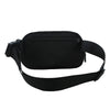 Versatile Nylon Waist Pack with Zippered Pockets